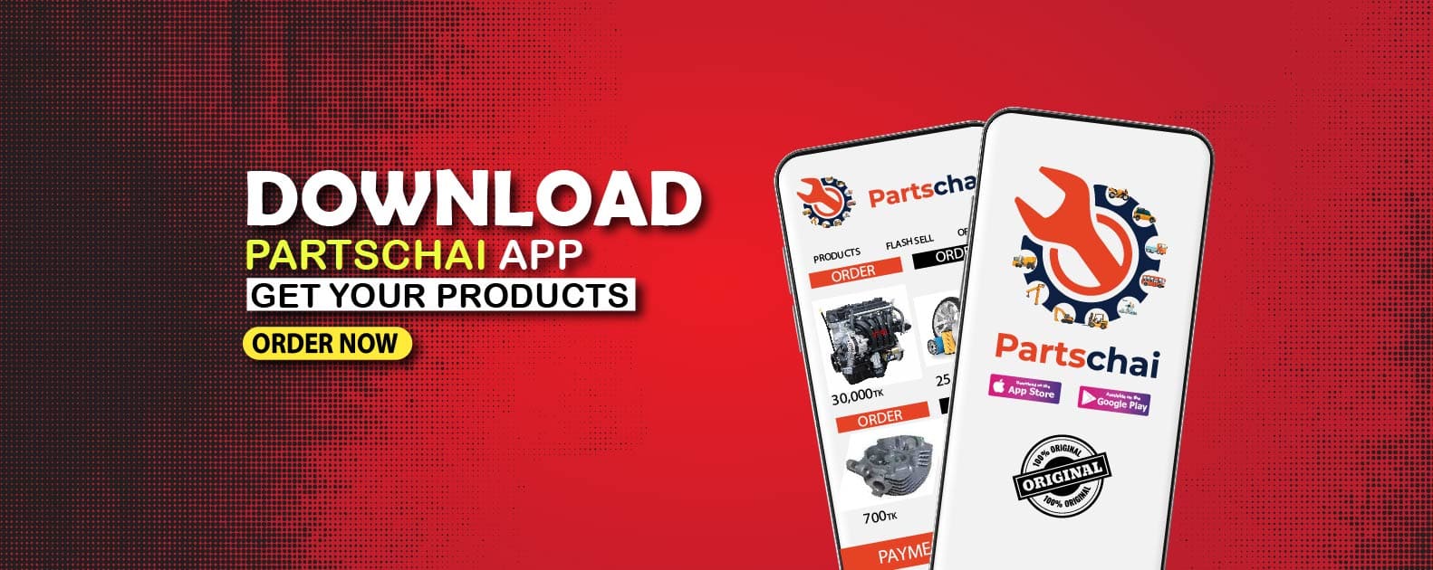 Partschai.com | All Kind of Parts Market promo