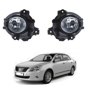 Auto 4.5'' Fog Light Halo Led Driving Fog Lamp, 4 1/2 '' 4.5 inch Motorcycle Fog Light with Red Evil Eyes