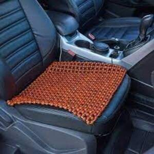 Car Seat Cover Wooden Bead