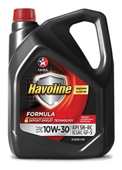 Havoline Formula SAE 10W-30 Mineral Oil