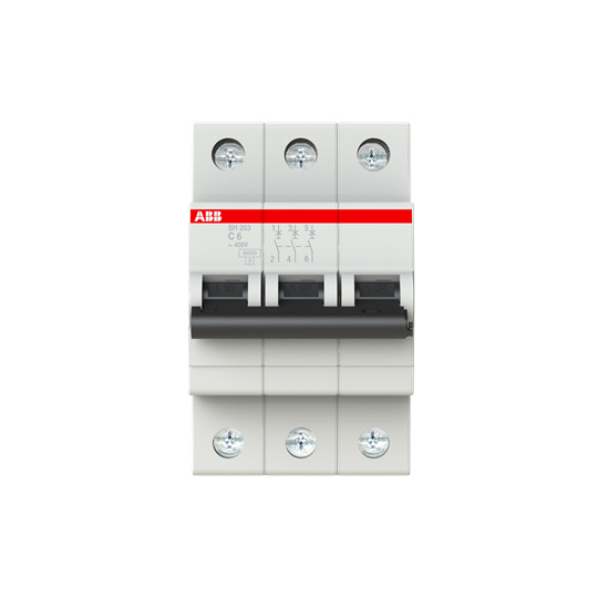 ABB Circuit Breaker SH203-C6