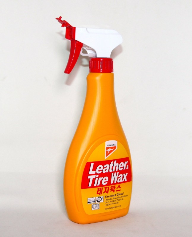 Car leather tire wax