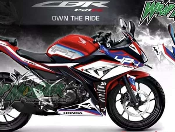 Honda CBR 150R Modification Full Body Sticker Water Proof 3D