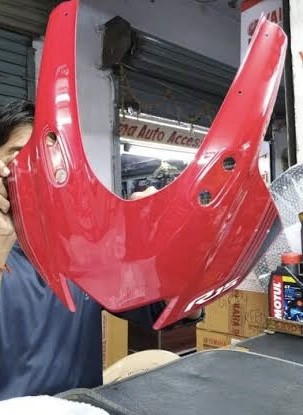 R15 V3 headcowl head mask front face Indonesia