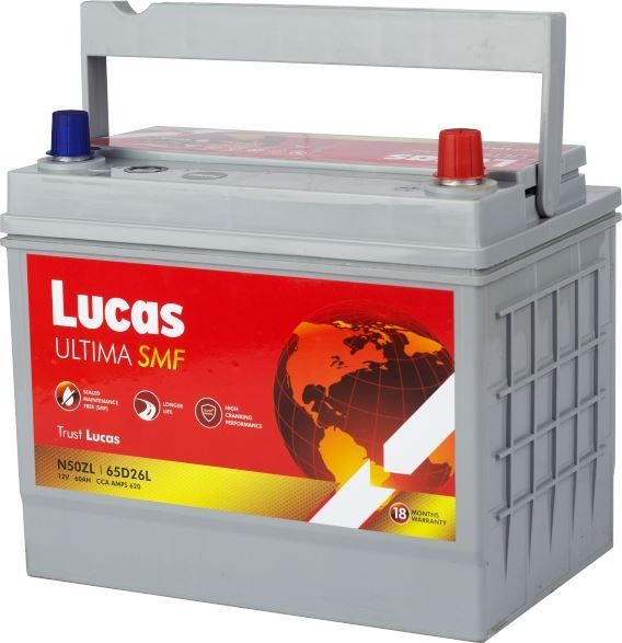 Lucas Battery N50ZL-12V-60AH