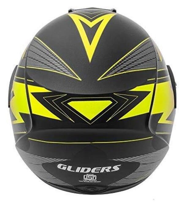 Gliders. GLIDERS. FUSION D4 FULL FACE HELMET (MATT BLACK WITH