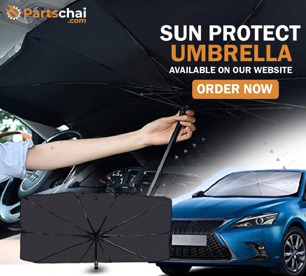Car Sun Protect Umbrella