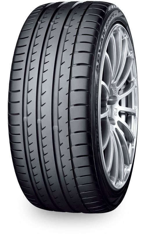 2 x 215/45/17 91Y Yokohama Advan Sport V105 2154517 Performance Road Tyre 