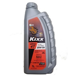 KIXX ULTRA 4T API SJ JASO MA2 20W-50 1L SEMI-SYNTHETIC
