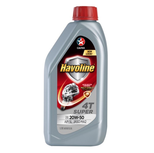 Havoline Super 4T SAE 20W50 Engine Oil
