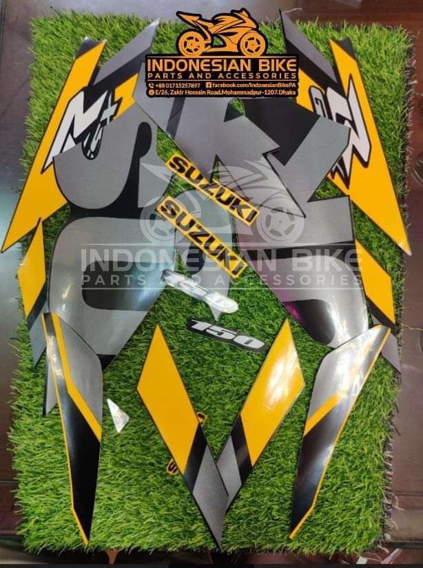 Suzuki GSX-R Full Set Body Sticker Indonisian