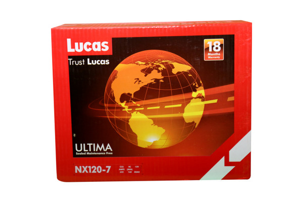 Lucas NX120-7 battery