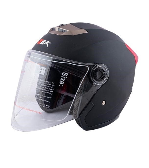 XBK Half Face Helmet 603 Matte Black