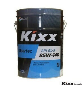 Kixx Geartec GL-5 85W-140 - Multipurpose Gear Oil, 20 Litre