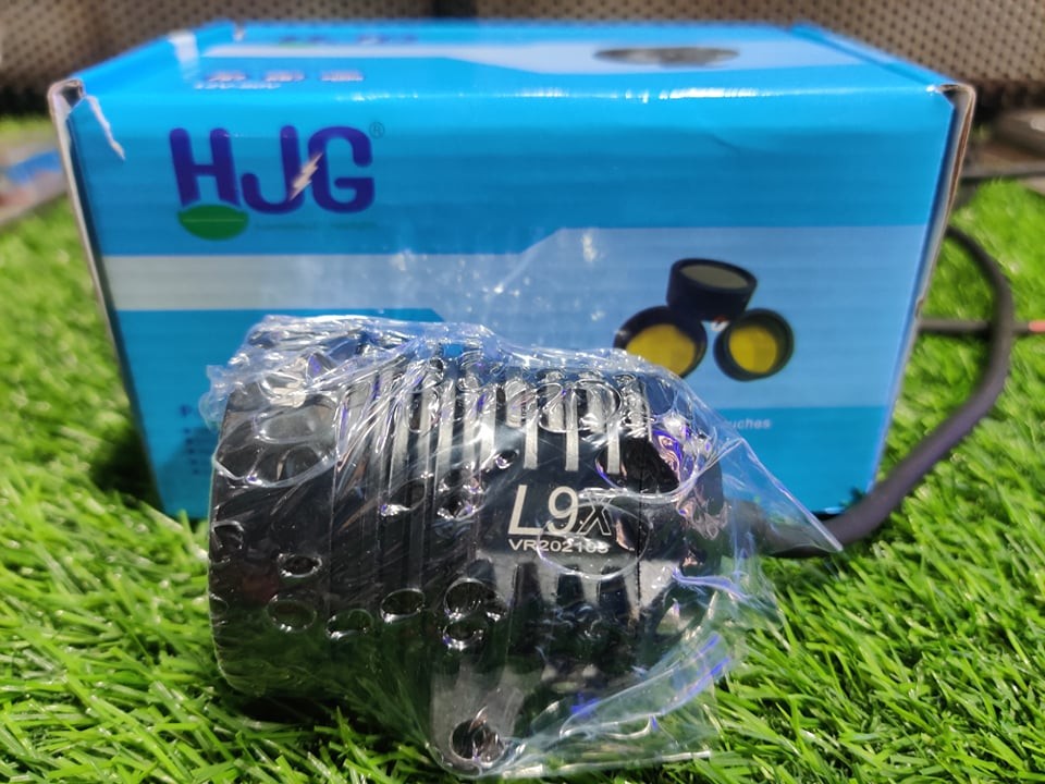 HJG L9X LED Fog Light Auxiliary Light for Motorcycles – 40Watt – Yellow Cover 1Pair