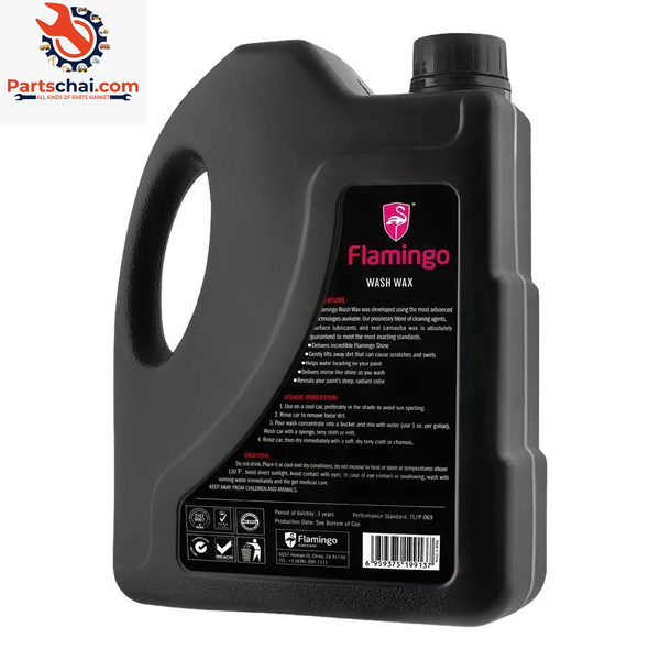 Flamingo wash wax