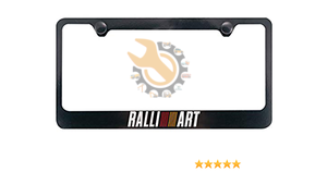 Ralliart Number Plate
