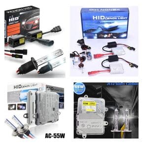 Auto Lighting AC 55W HID Conversion Kit H7 6000k Hid Kit Fast Bright Hid Xenon Headlight