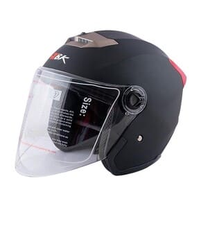 XBK Half Face Helmet 603 Matte Black