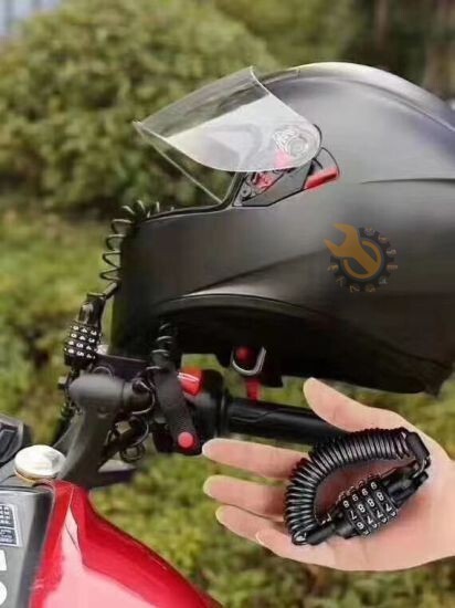 Helmet Lock For Motorcycle