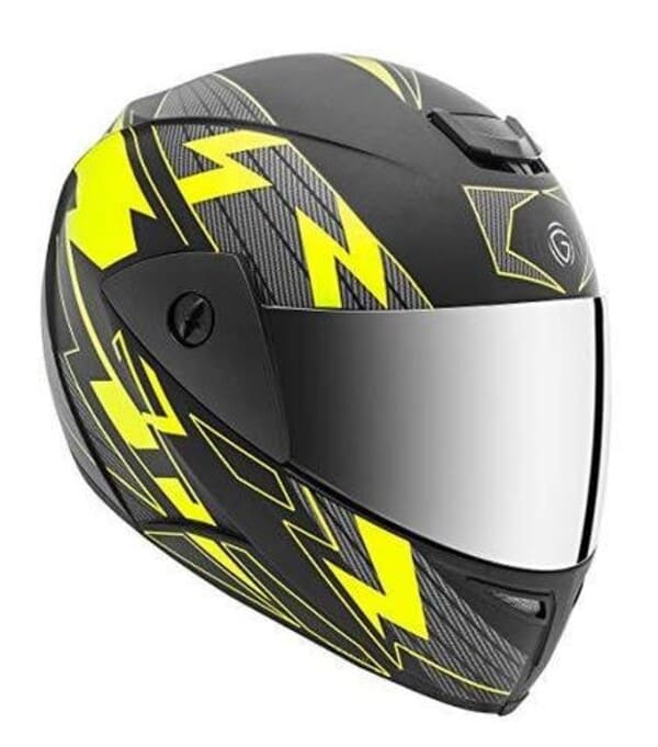 Gliders. GLIDERS. FUSION D4 FULL FACE HELMET (MATT BLACK WITH