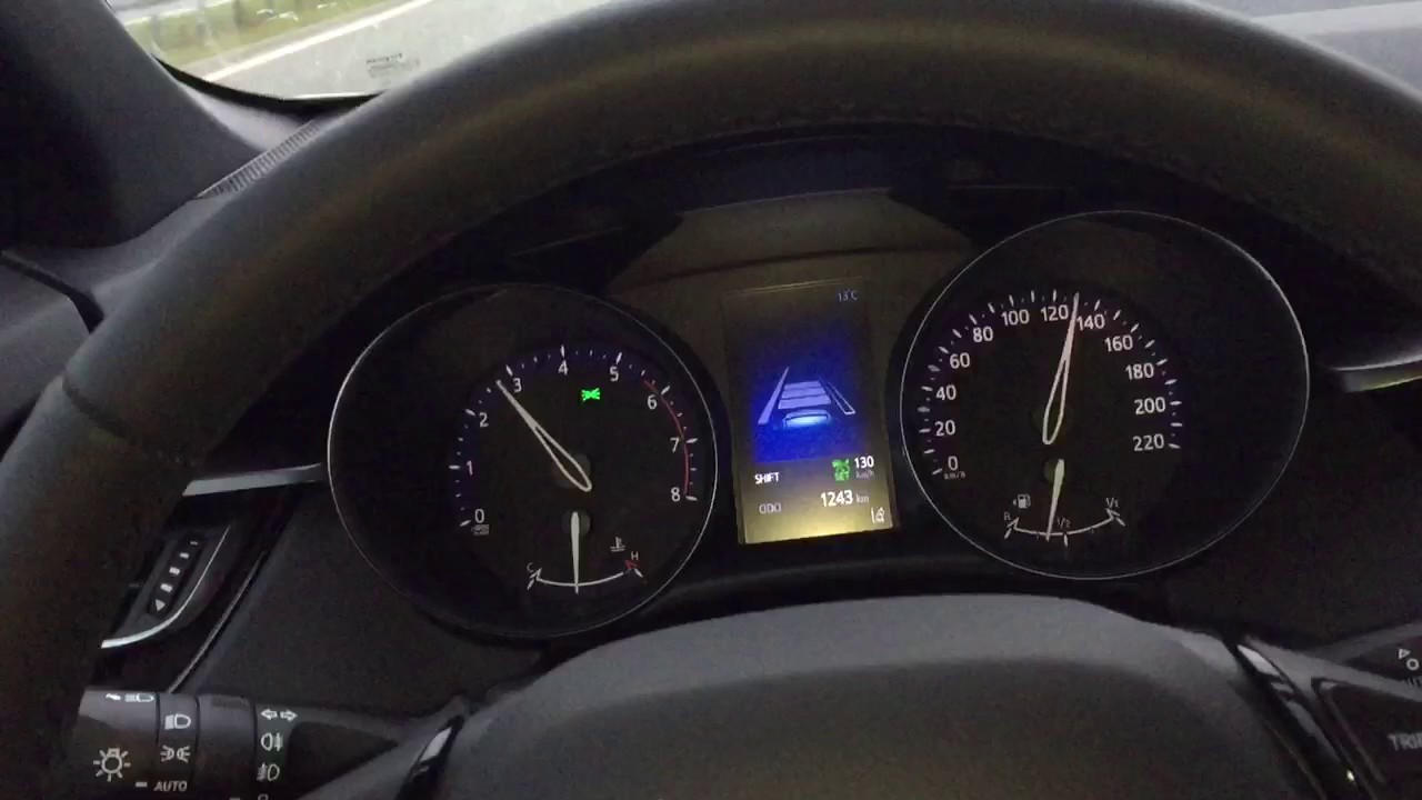 Toyota C-HR Meter 2016-2018