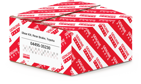 04495-35230 Shoe Kit, Rear Brake, Toyota